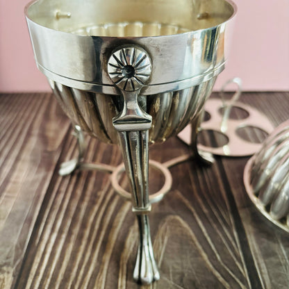  Antique Silver Egg Coddler | Egg Warmer 