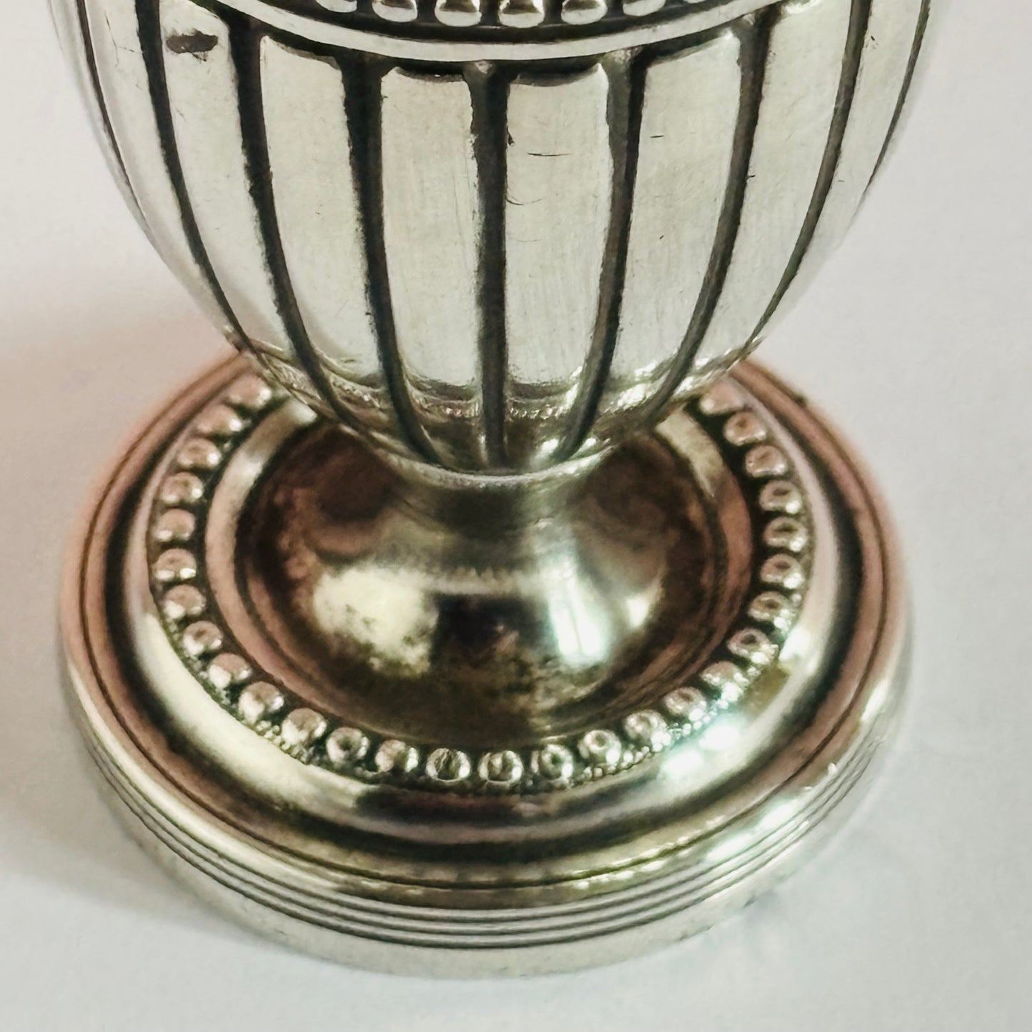 Victorian Sterling Silver Egg Cup Charles Stuart Harris