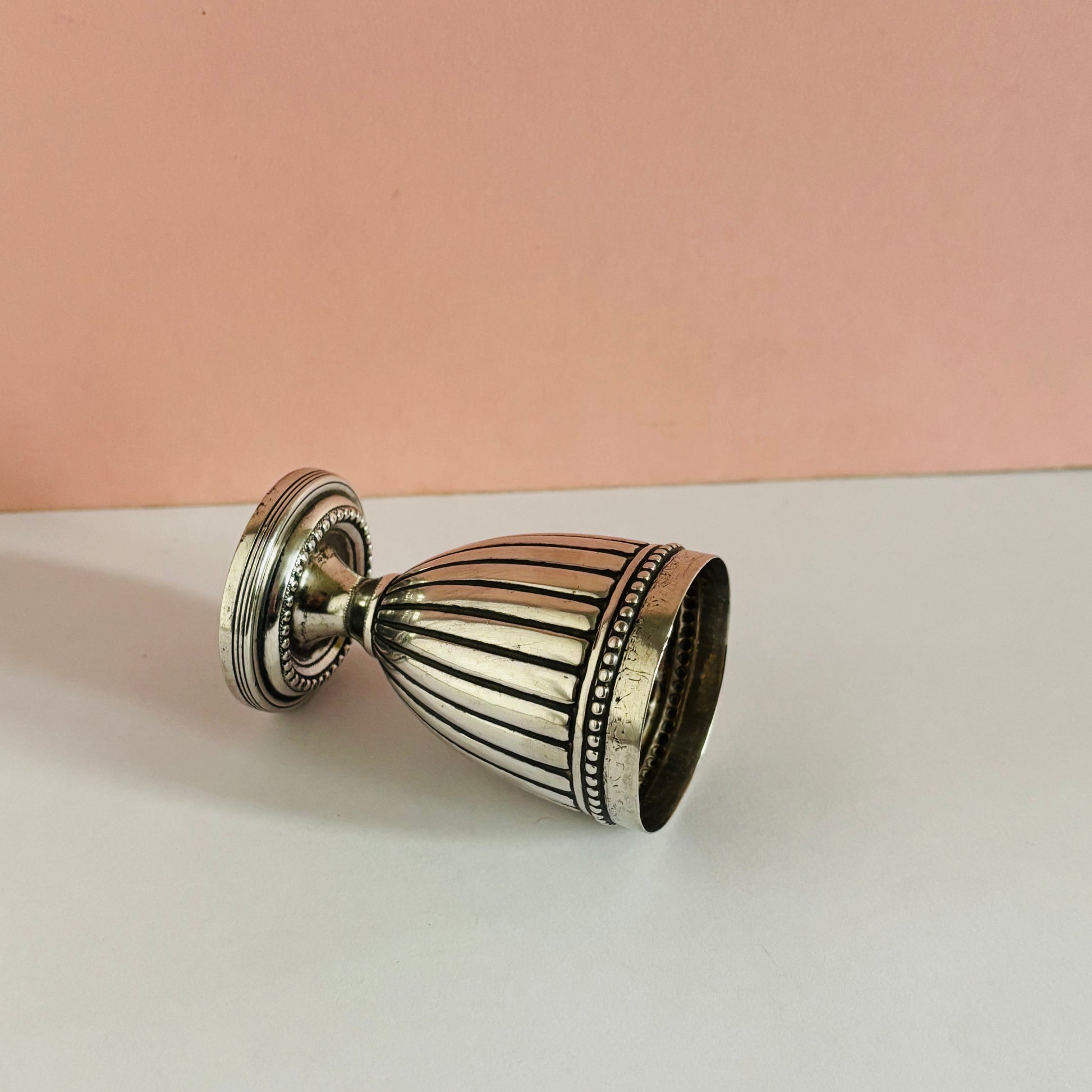 Victorian Sterling Silver Egg Cup Charles Stuart Harris