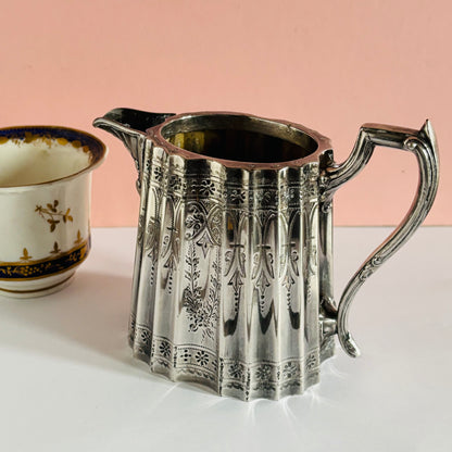 Master Jim -  Silver Plate Creamer Jug