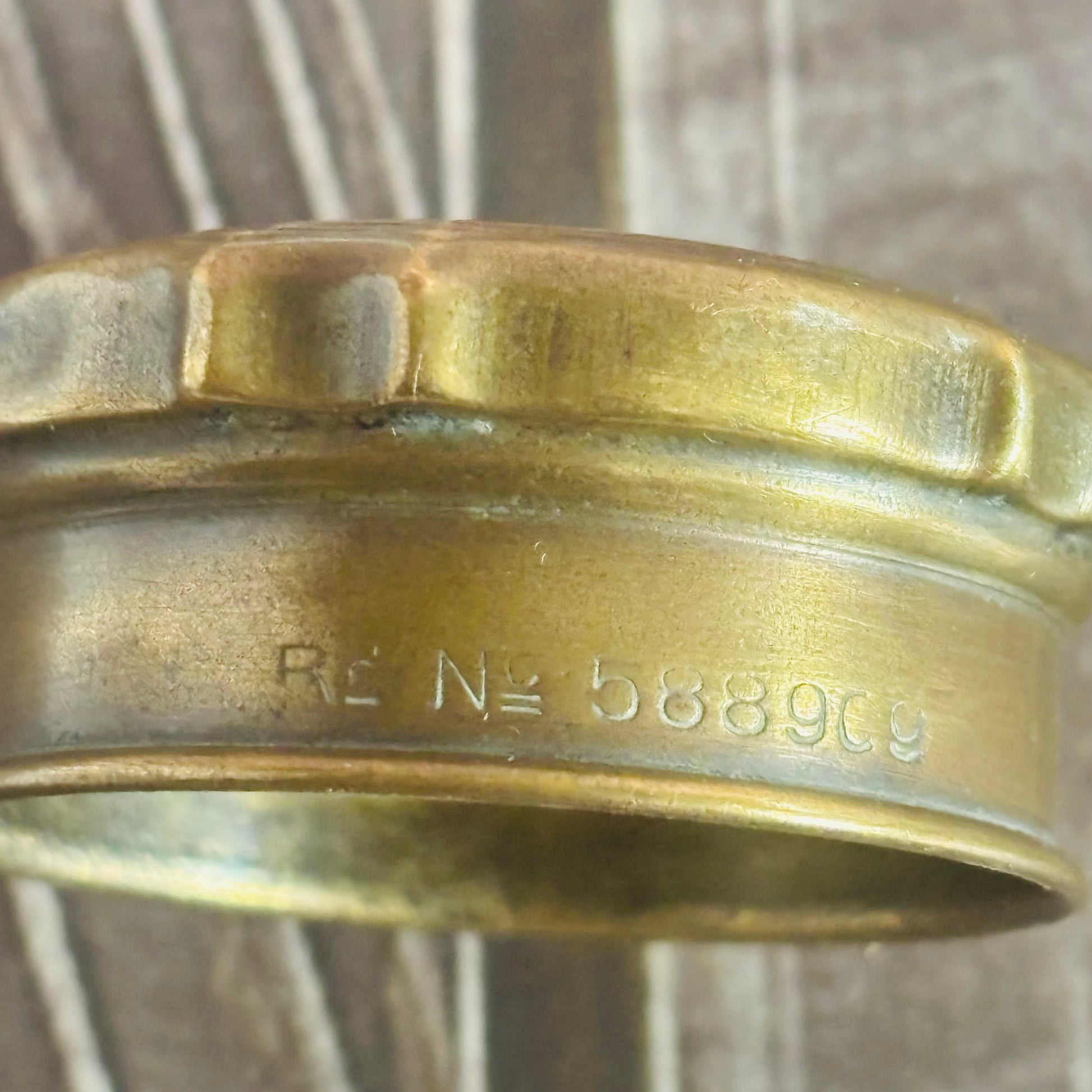 Antique Honeycomb Glass & Enamel Vanity Jar