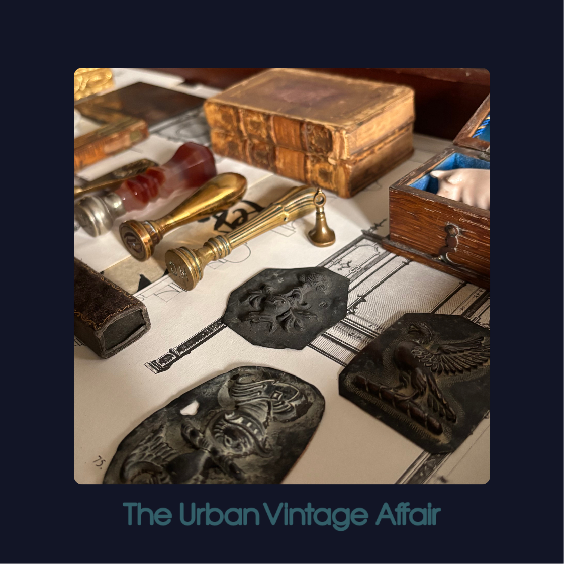 Drinks Coasters By The Urban Vintage Affair