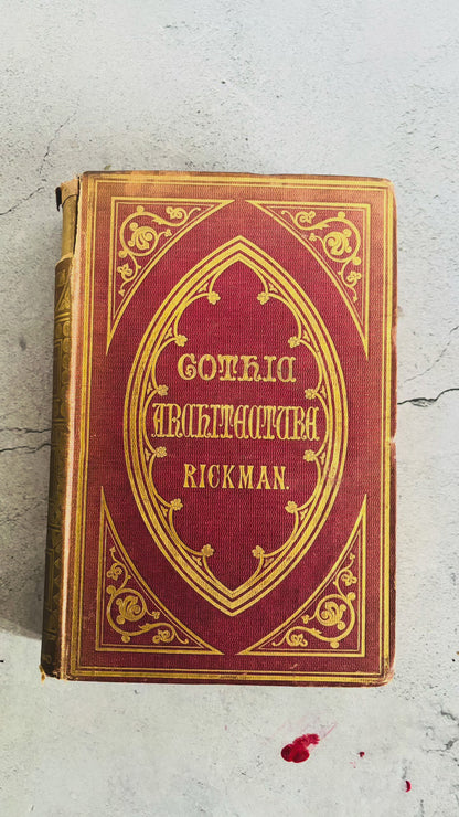 Antique Book An Attempt to Discriminate the Styles of Architecture in England