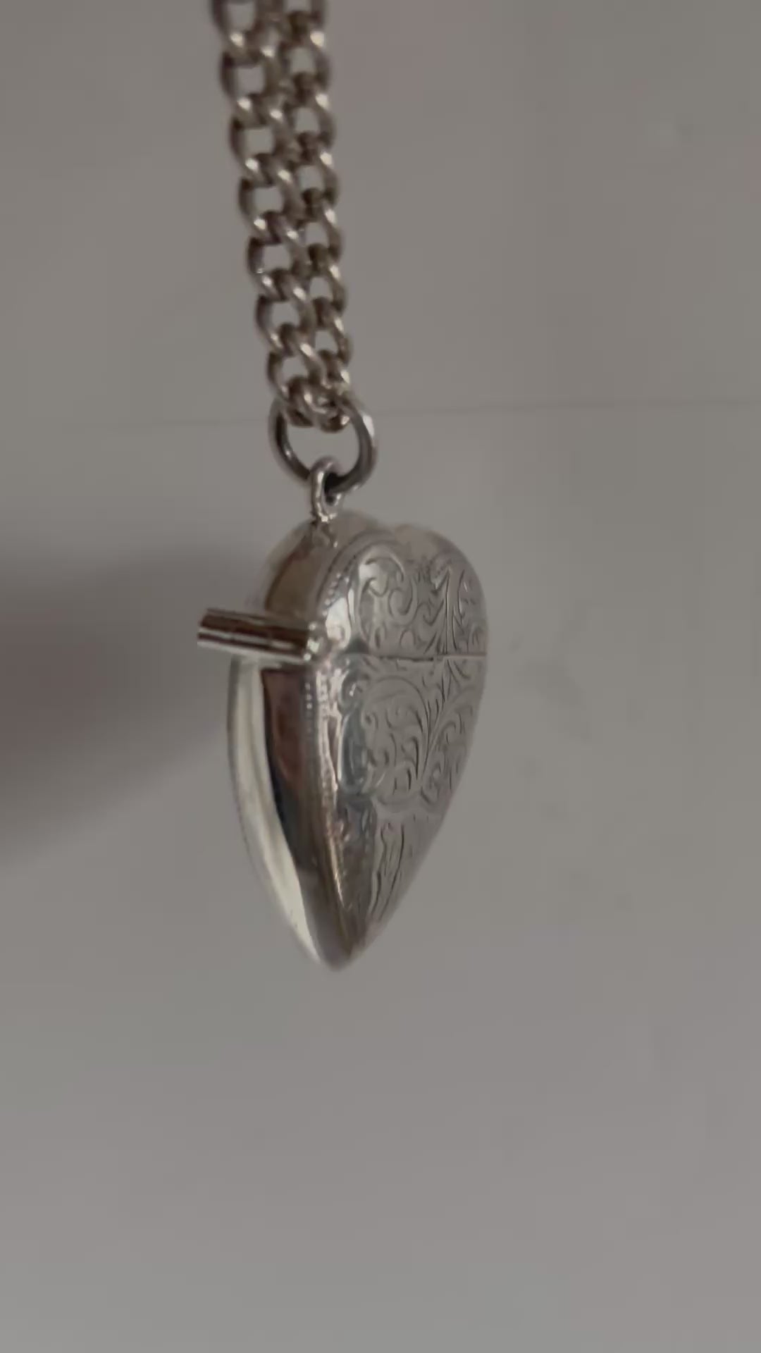 Sterling Silver Vesta In Heart Shape | Valentine Day Gift