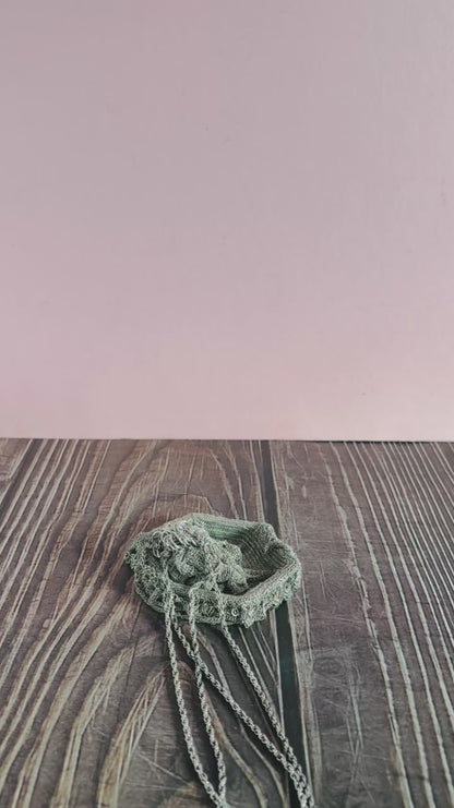 Silver Chainmail Pouch Bag | Rare Beautiful Find