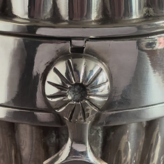  Antique Silver Egg Coddler | Egg Warmer 