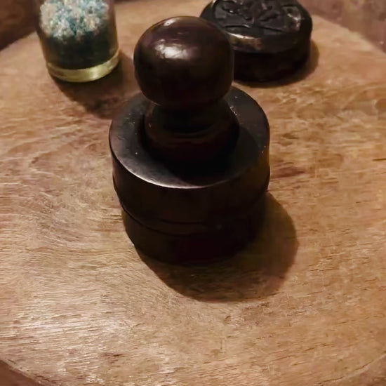 Antique English Treen Oak Packet Former | The Urban Vintage Affair