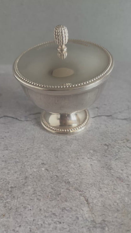 The Mixologist  Loma - Antique Silver Plate Pot
