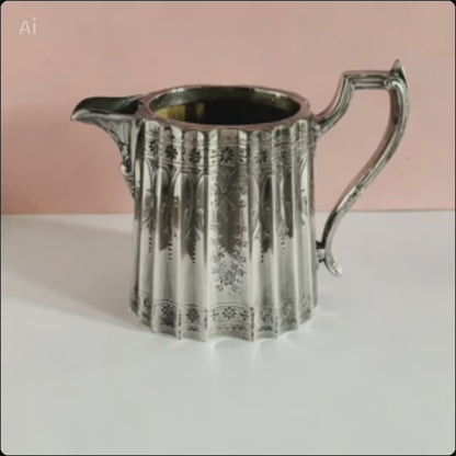 Master Jim -  Silver Plate Creamer Jug
