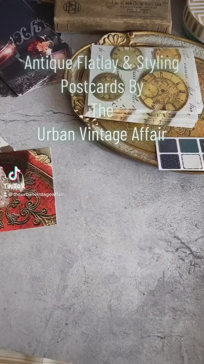Pack of 4 Flatlay & Styling Postcards By The Urban Vintage Affair