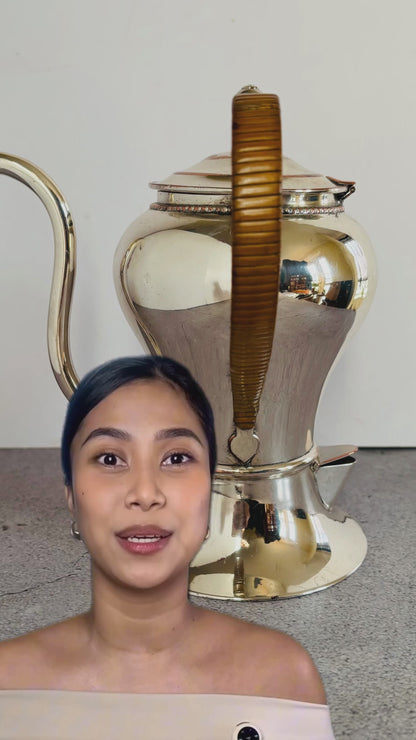 The Punk Bernie - Silver Plate Argyle Gravy Jug