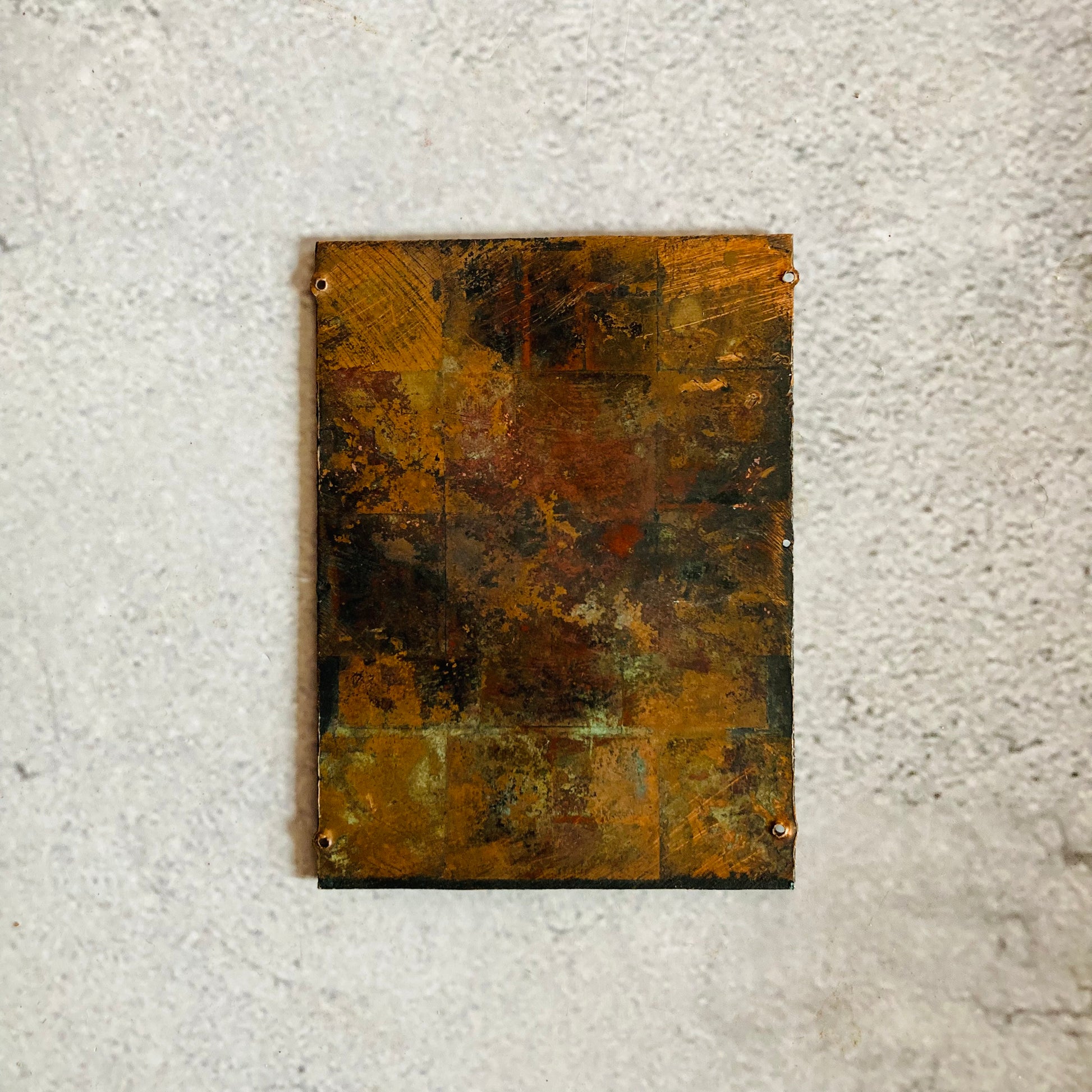 Vintage Copper Printing Plate