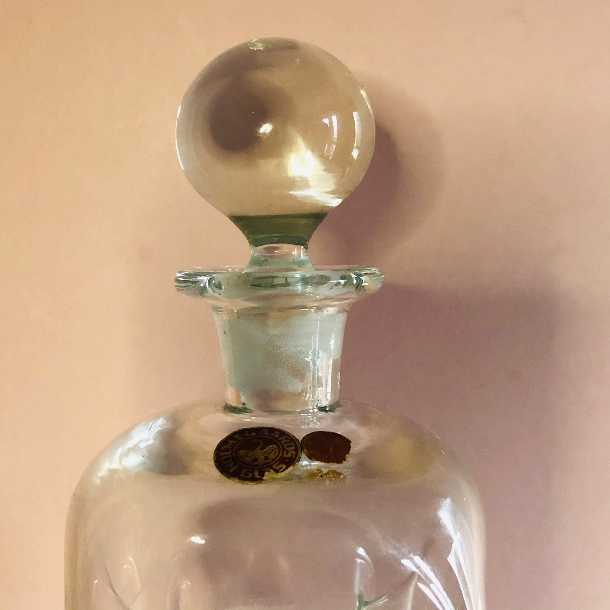 Vintage Holmegaard Kluck Kluck Pinch Glass Decanter The Urban Vintage