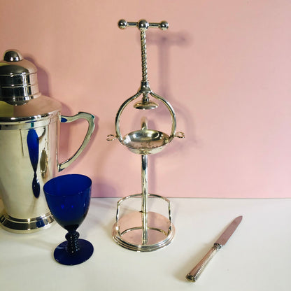 Antique Silver Cocktail Citrus Juicer William Hutton & Co 1887