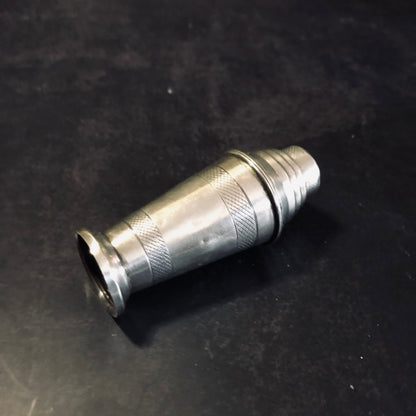 Antique Silver Art Deco Pepper & Spice Shaker Shape of Cocktail Shaker