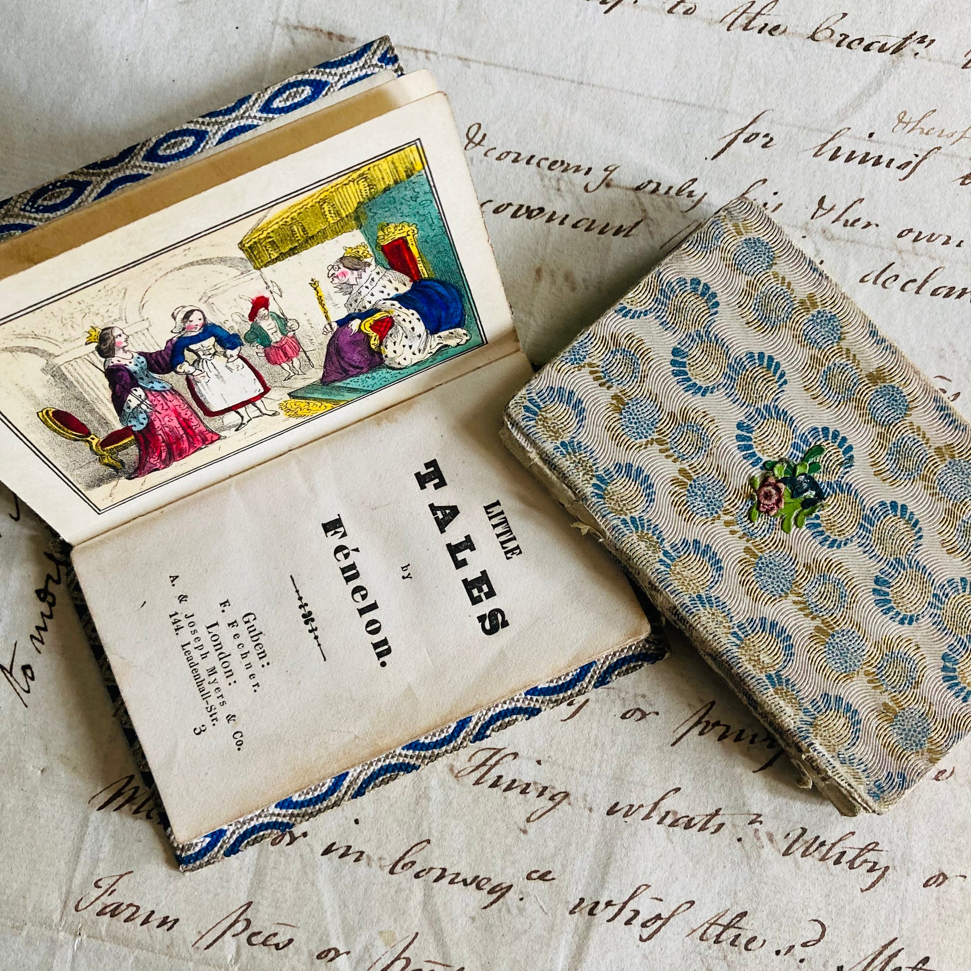 Victorian Miniature Children's Books Tales By Fenelon
