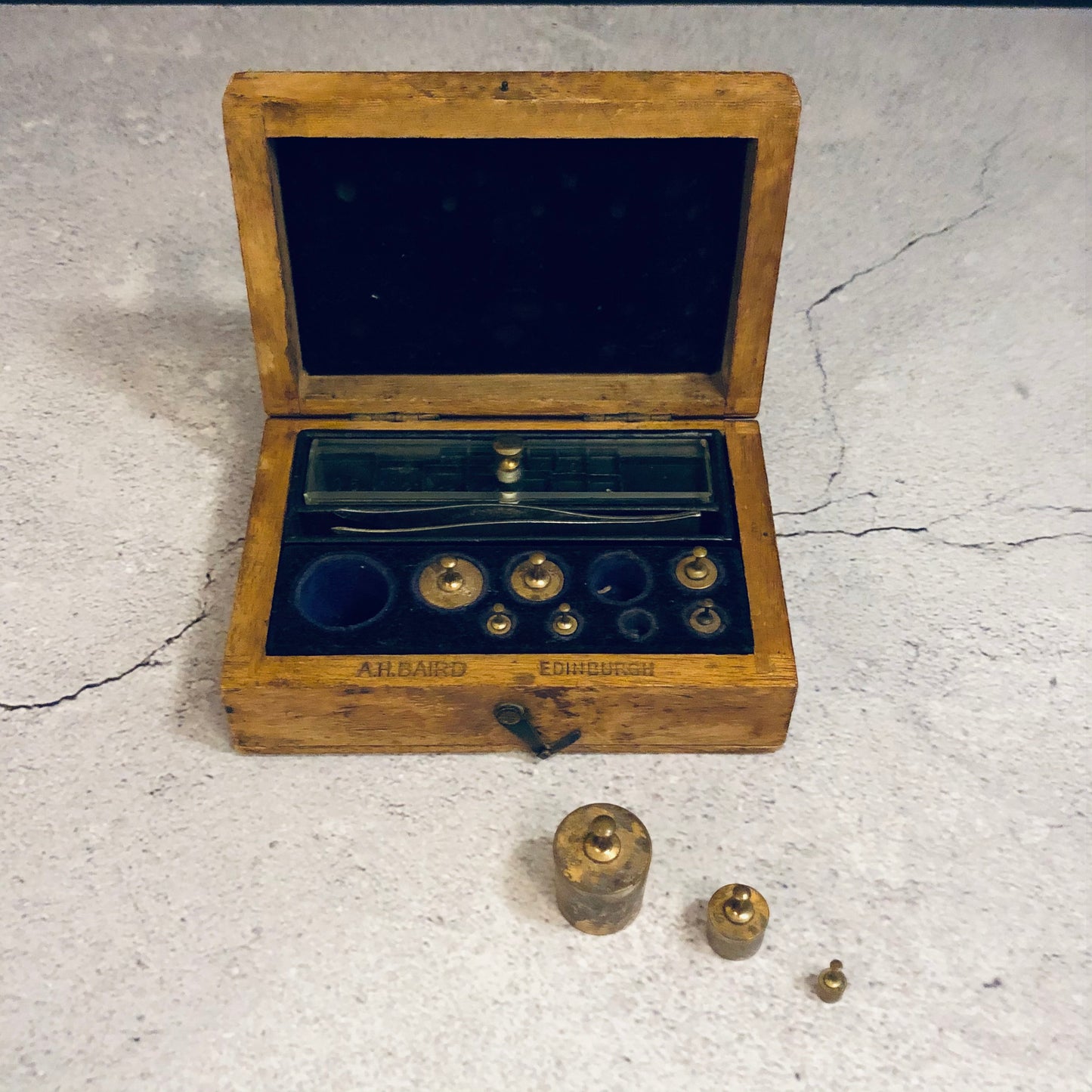 The Director Cullen - Antique Laboratory Scale Weights