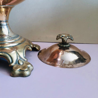 Antique Copper Samovar | Functional Hot Water Urn