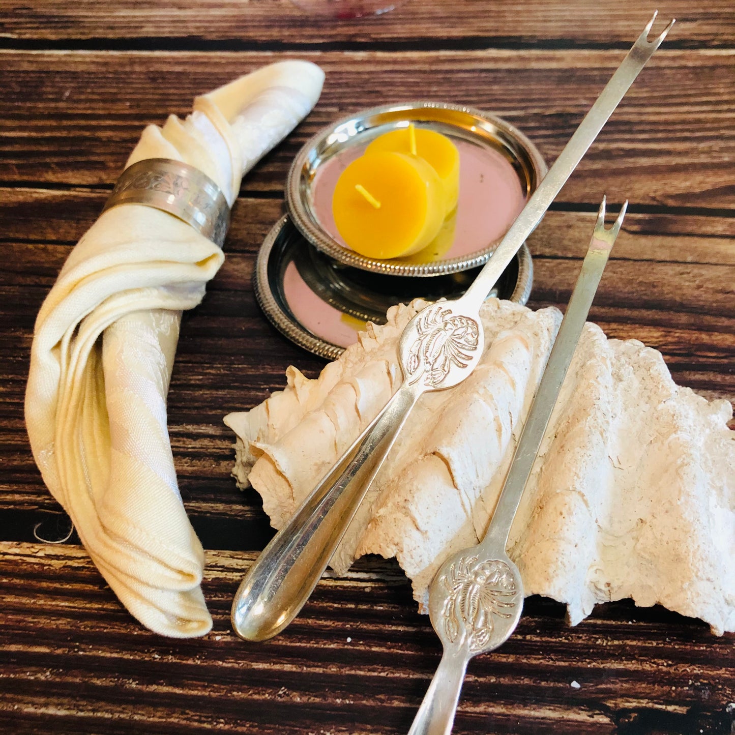 Rare Vintage Lobster Forks Useful Sea Food Utensils