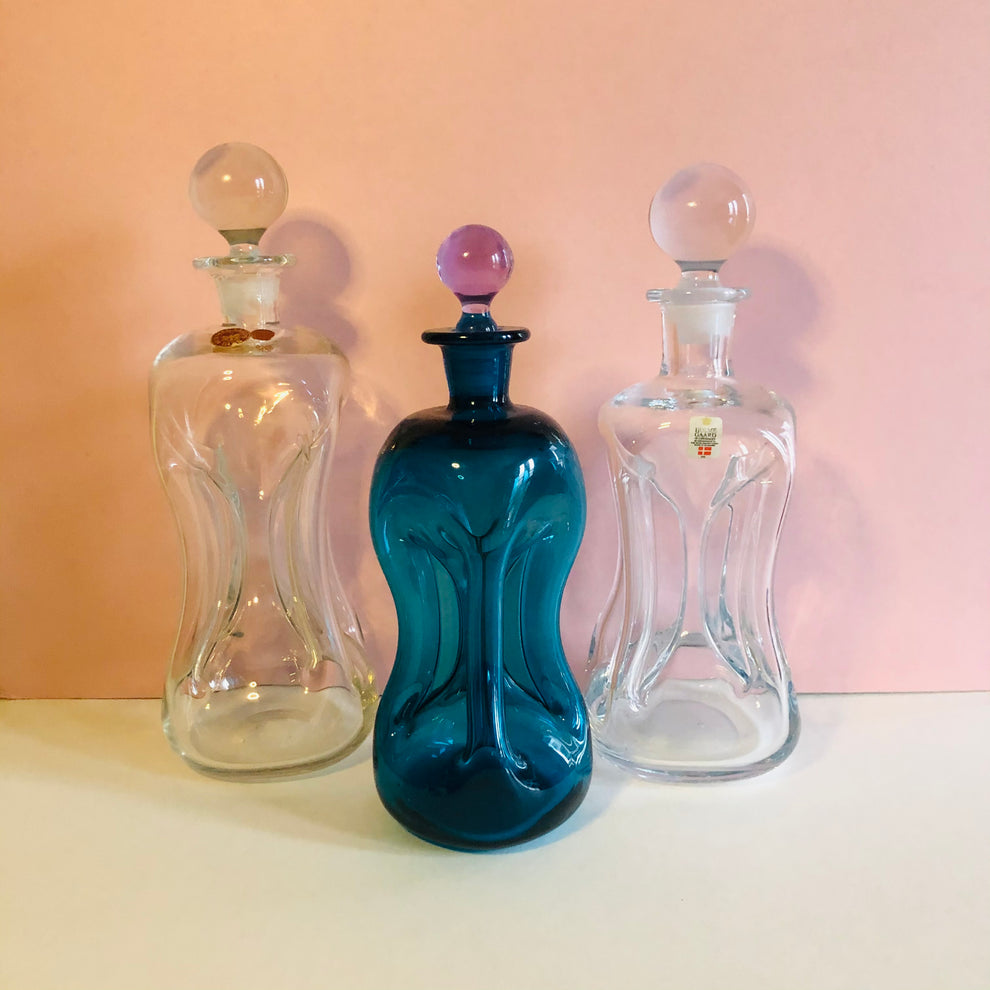 Vintage Holmegaard Kluck Kluck Pinch Glass Decanter The Urban Vintage