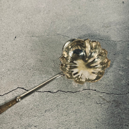 Antique Silver Long Toddy Spoon / Ladle