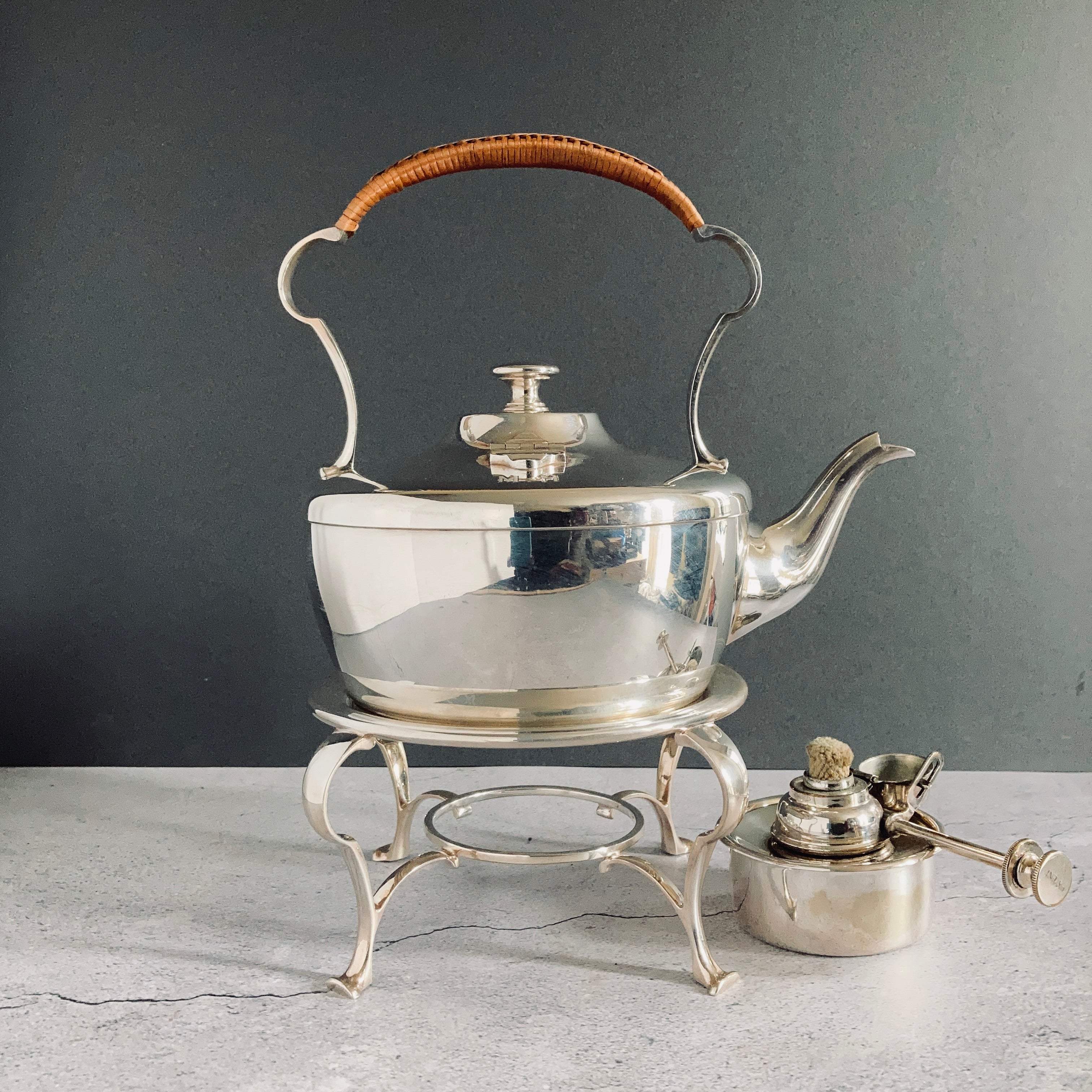 Silver on sale tea kettle