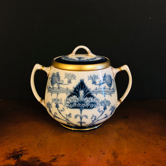 Antique Art Nouveau large biscuit barrel by Moorcroft Macintyre