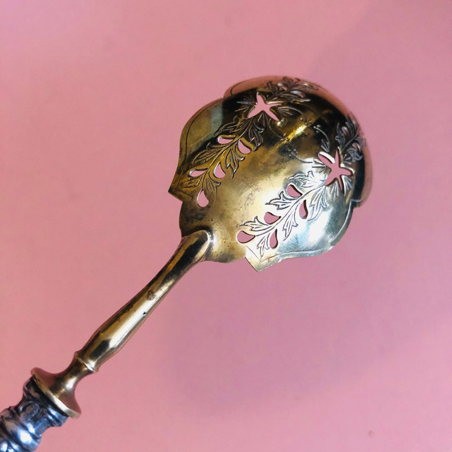 The Headhunter Tara - French Antique Silver Dessert Spoon