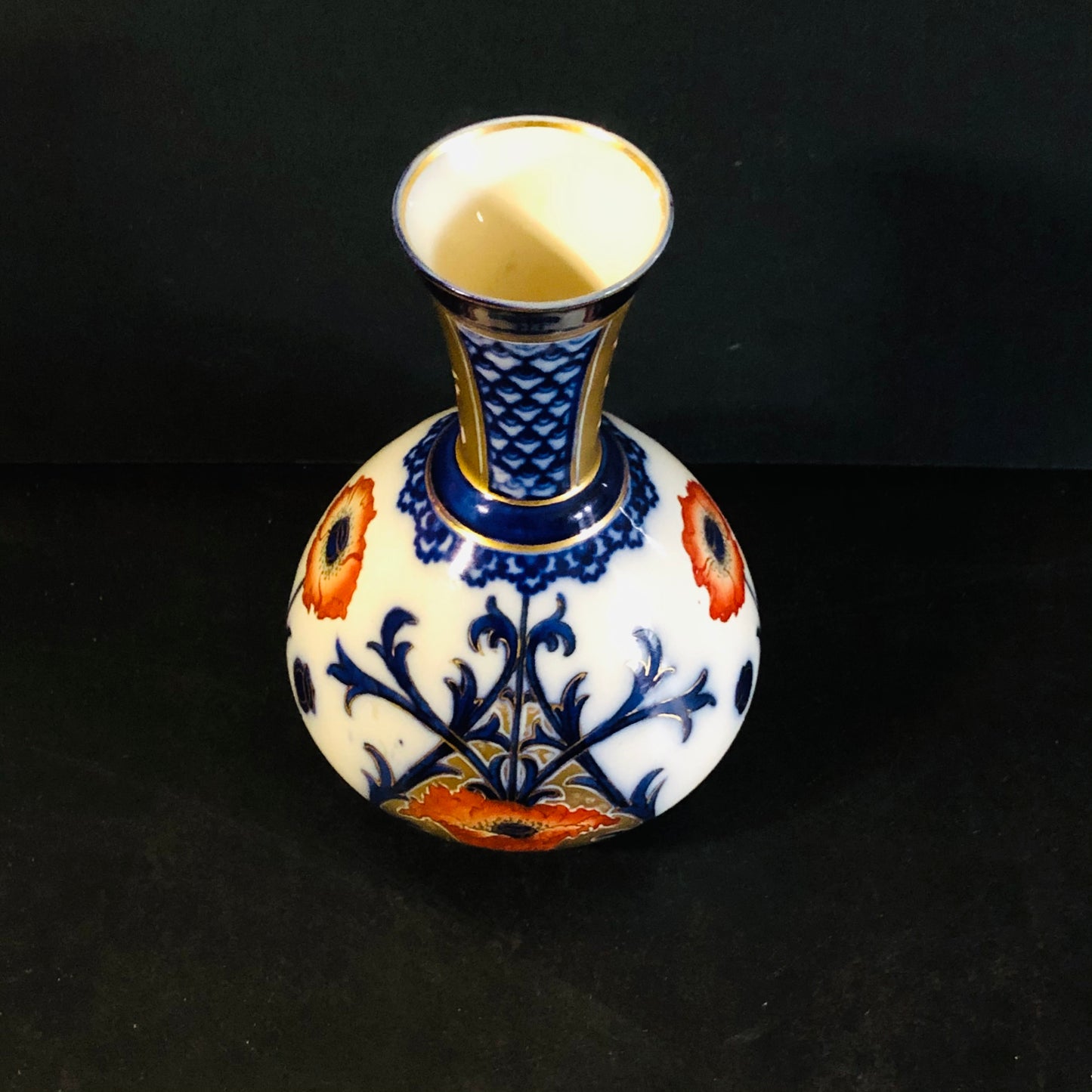 The Punk Mike - Moorcroft & Macintyre Aurelain Pattern Small Bud Vase