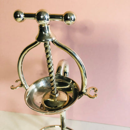 Antique Silver Cocktail Citrus Juicer William Hutton & Co 1887