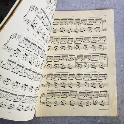 Vintage Classic Piano Music Books | Ephemera Papers
