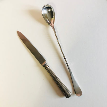 The Duchess Terri - Antique Silver Lemon Juicer / Citrus Press 1887