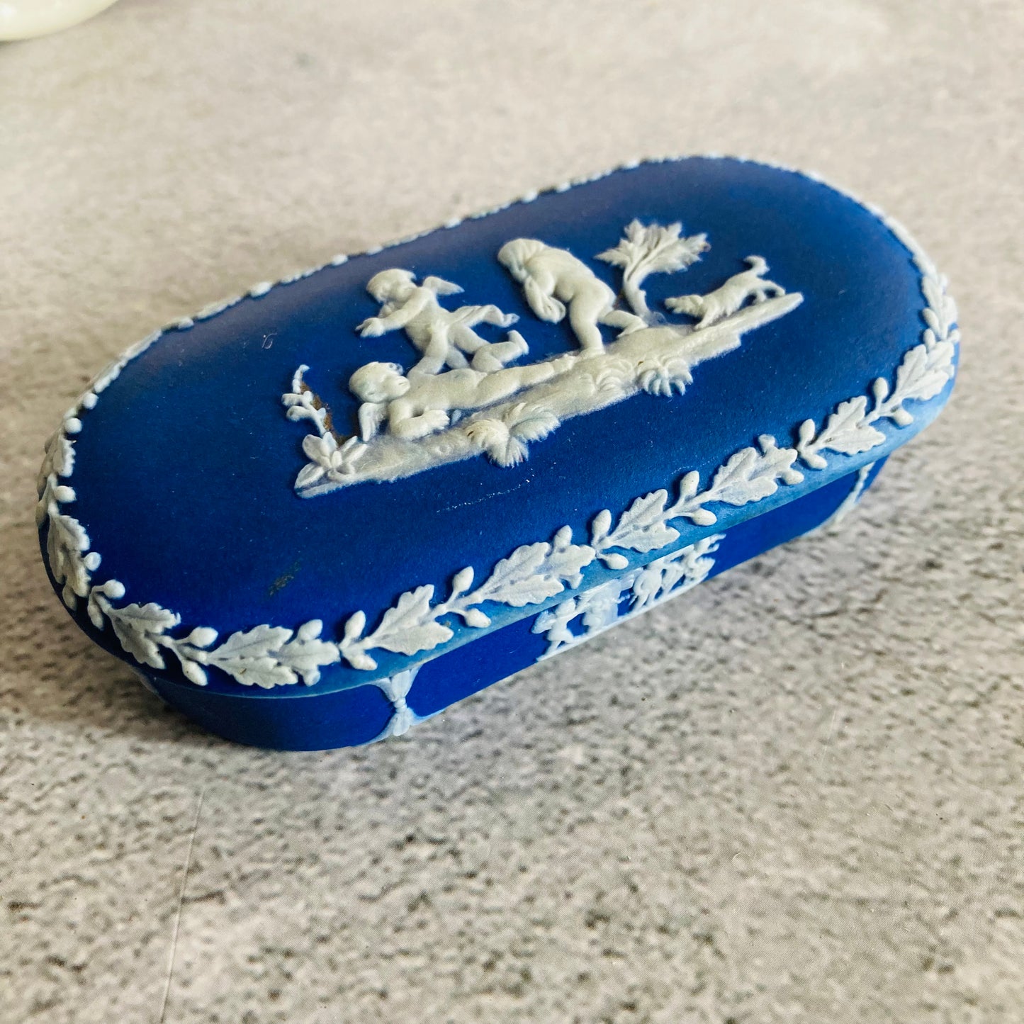 Antique Trinket Box Wedgwood Jasperware | Gift For Her