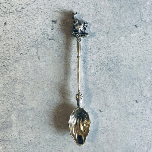Dutch Silver Kangaroo Design Spoon