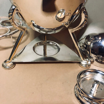 The Groom Fredrick - Art Deco Silver Egg Coddler