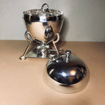 The Groom Fredrick - Art Deco Silver Egg Coddler