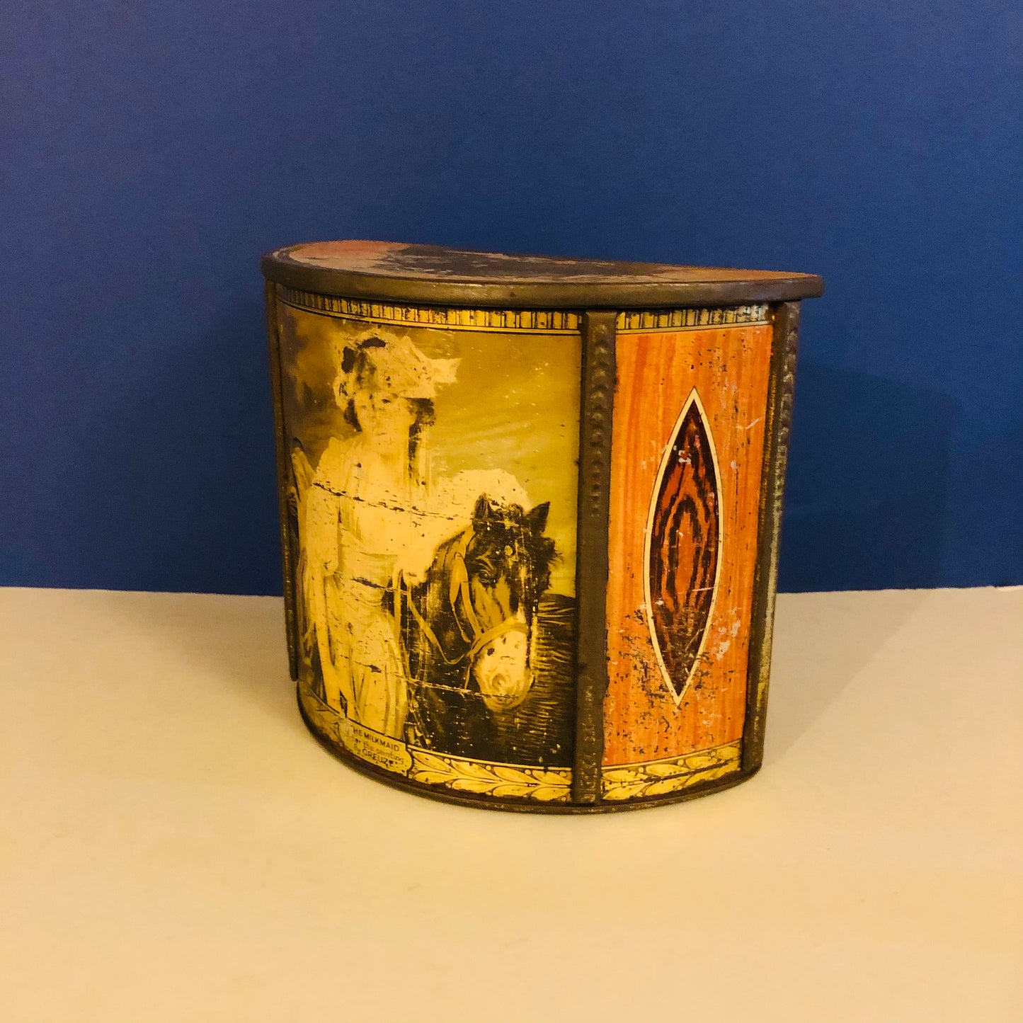 Antique Advertisement Tin by Carr & Co's in Carlisle  | Refill Container 