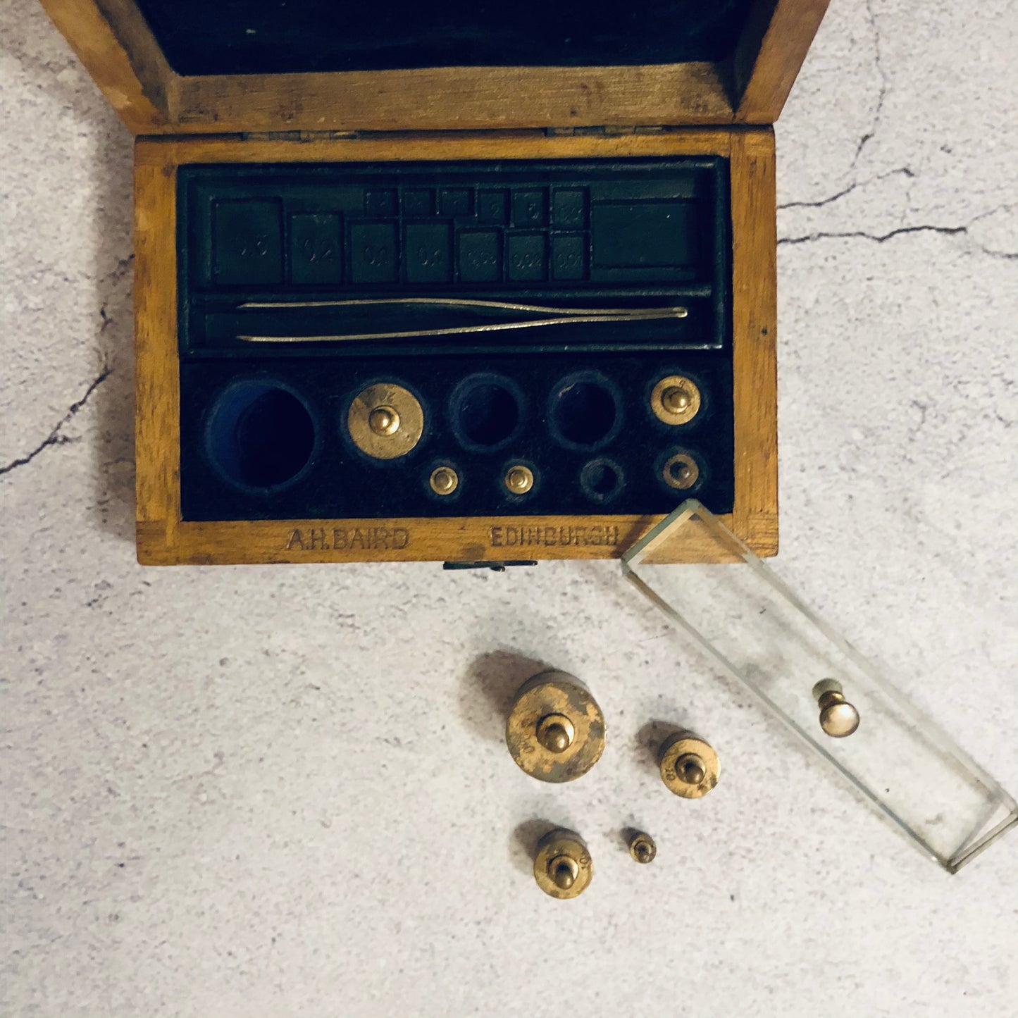 The Director Cullen - Antique Laboratory Scale Weights