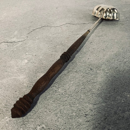 Antique Silver Long Toddy Spoon / Ladle