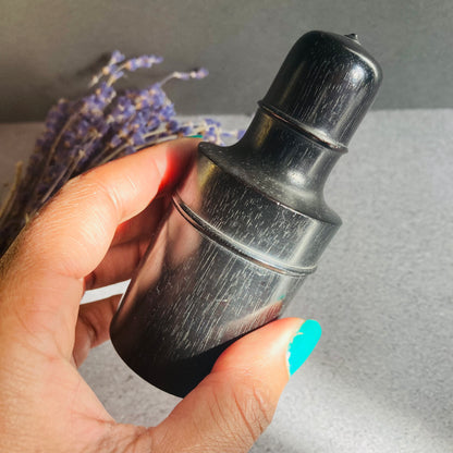 Antique Travel Scent Bottle and Case