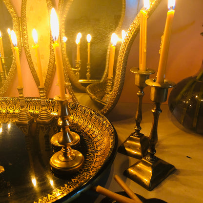 Thin Beeswax Candles | Handmade Eco Modern Candlesticks
