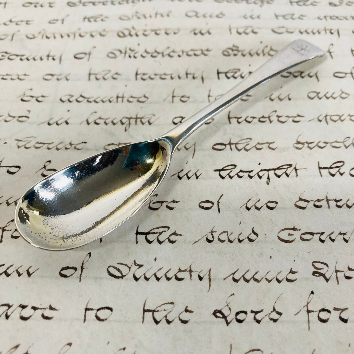 Antique Silver Egg Spoon London 1806