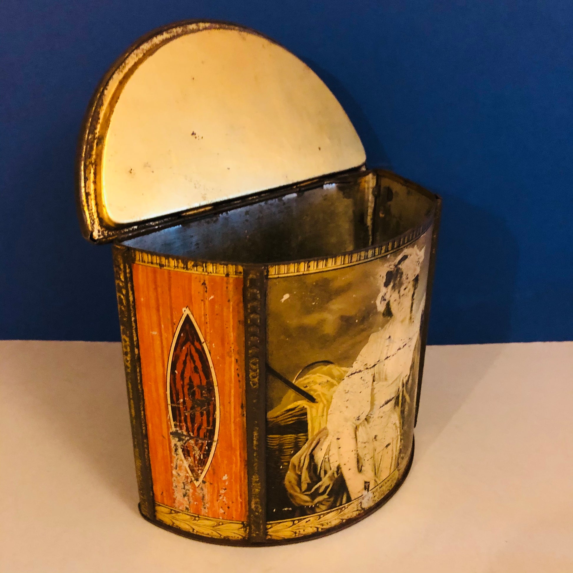 Antique Advertisement Tin by Carr & Co's in Carlisle  | Refill Container 