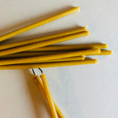 Thin Beeswax Candles | Handmade Eco Modern Candlesticks
