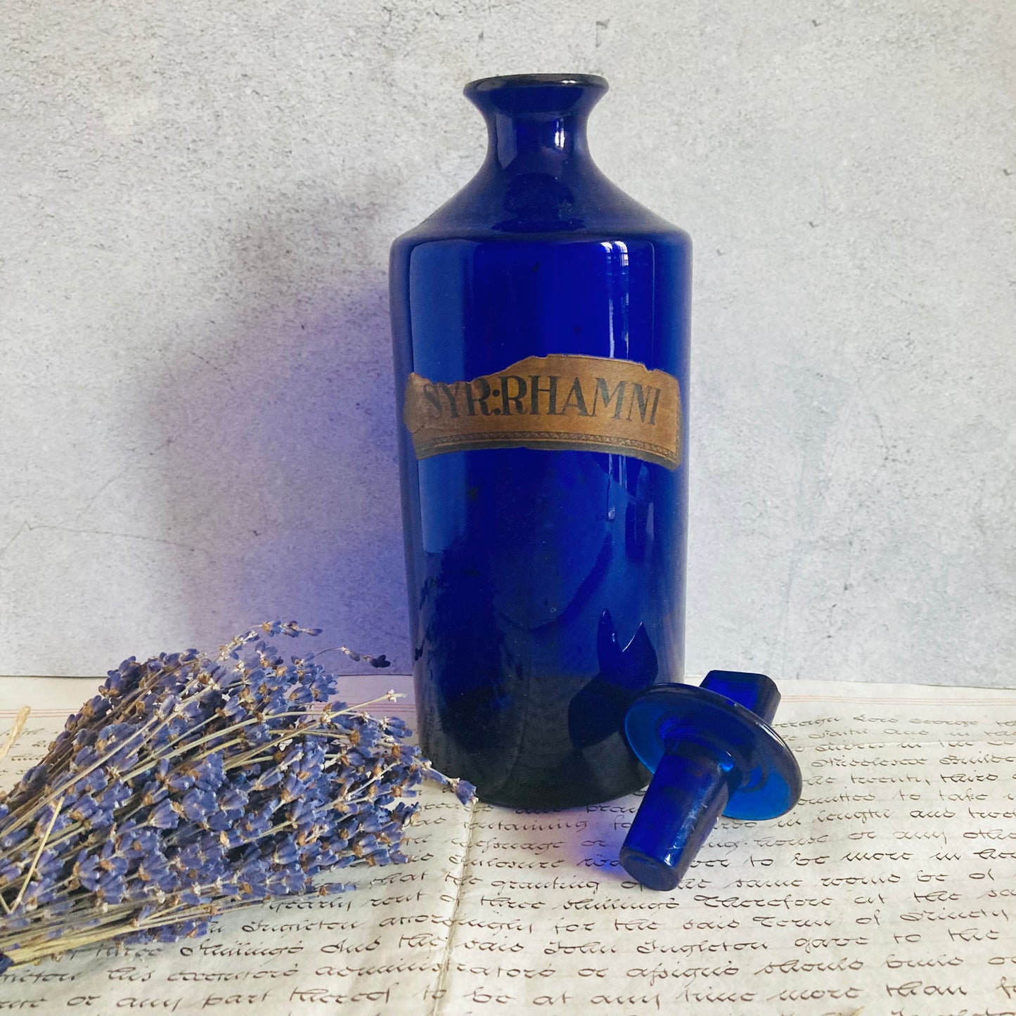 Victorian Bristol Blue Apothecary Pharmacy Medicine Bottles