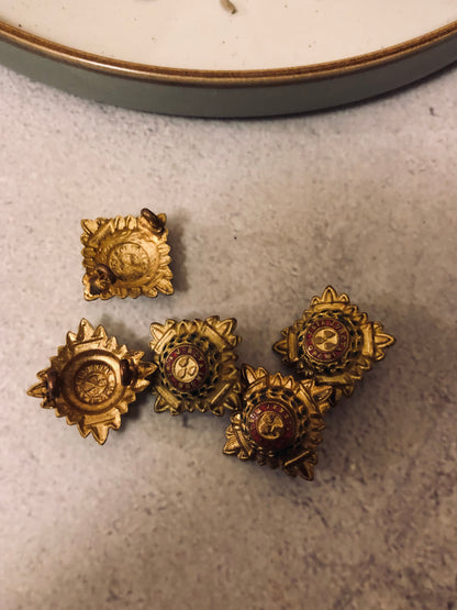 Vintage Military Pips