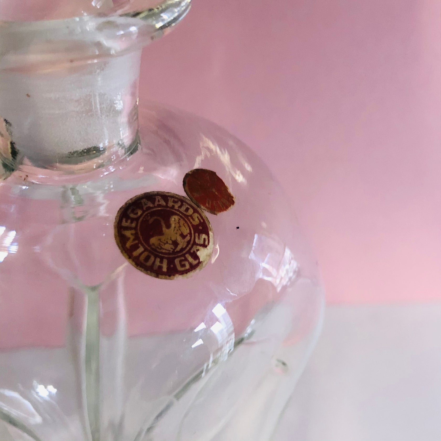 Vintage Holmegaard Kluck Kluck Pinch Glass Decanter The Urban Vintage