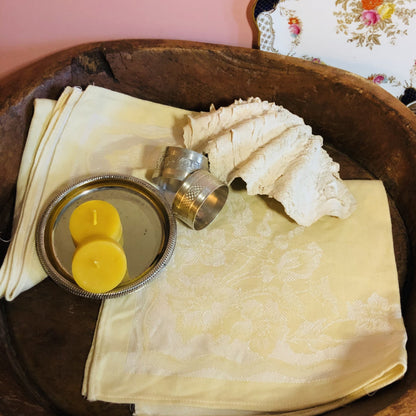 Luxury Vintage Damask Napkins
