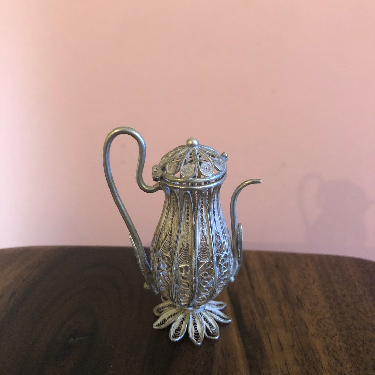 The Director Lore - Miniature Silver Filigree Tea Set