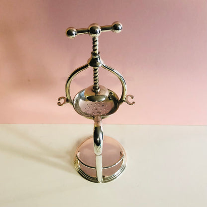 Antique Silver Cocktail Citrus Juicer William Hutton & Co 1887